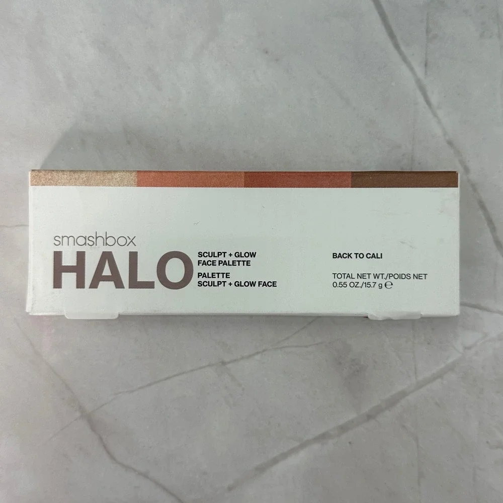 Smashbox Halo Sculpt Glow Palette‎ Contour Blush Highlighter - Back To Cali
